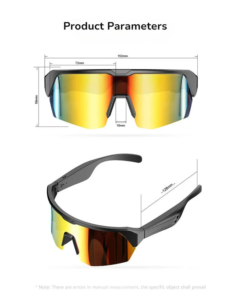 Cycling Running Bluetooth Smart Glasses
