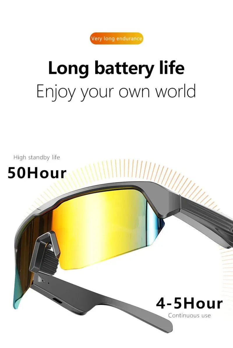 Cycling Running Bluetooth Smart Glasses