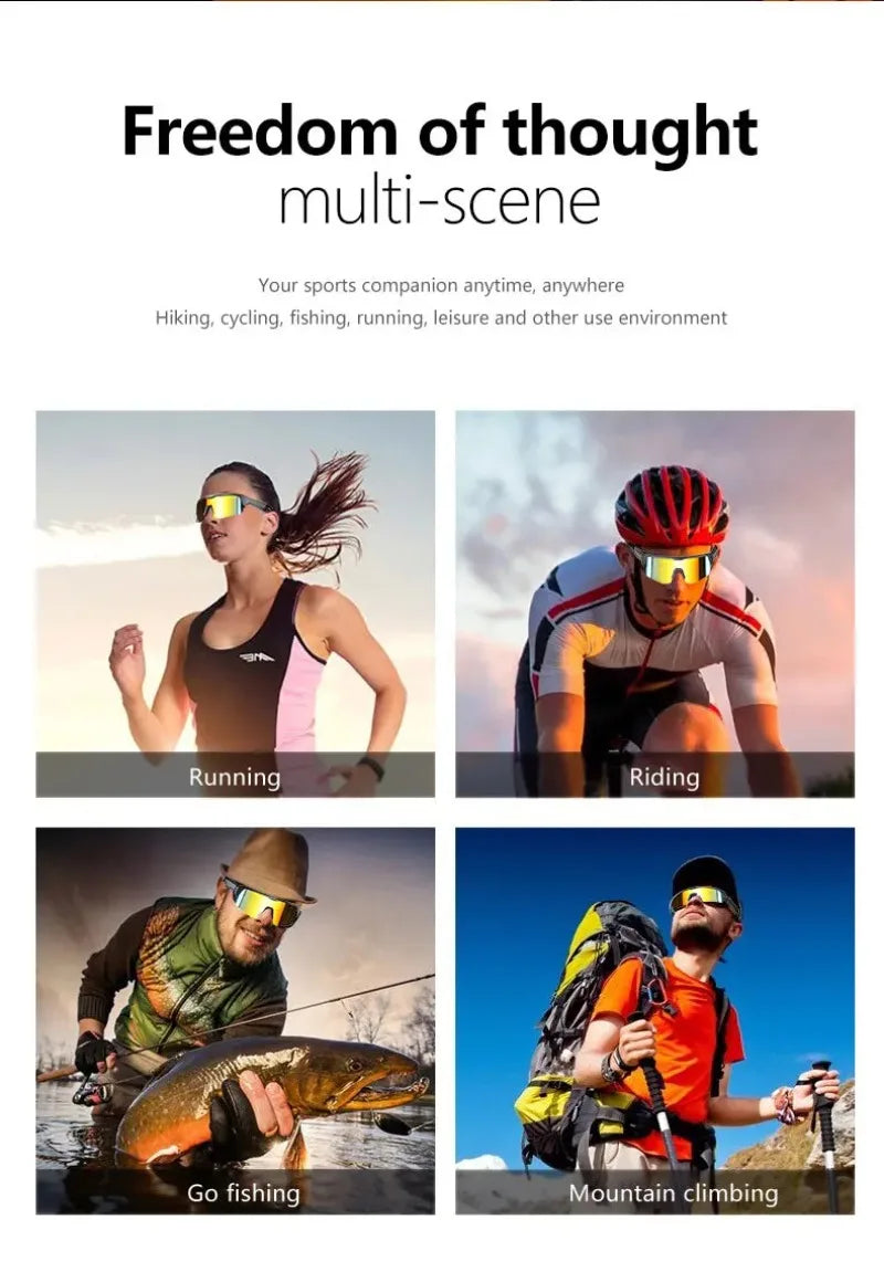 Cycling Running Bluetooth Smart Glasses